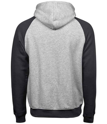 T5432 Heather Grey/Dark Grey Back