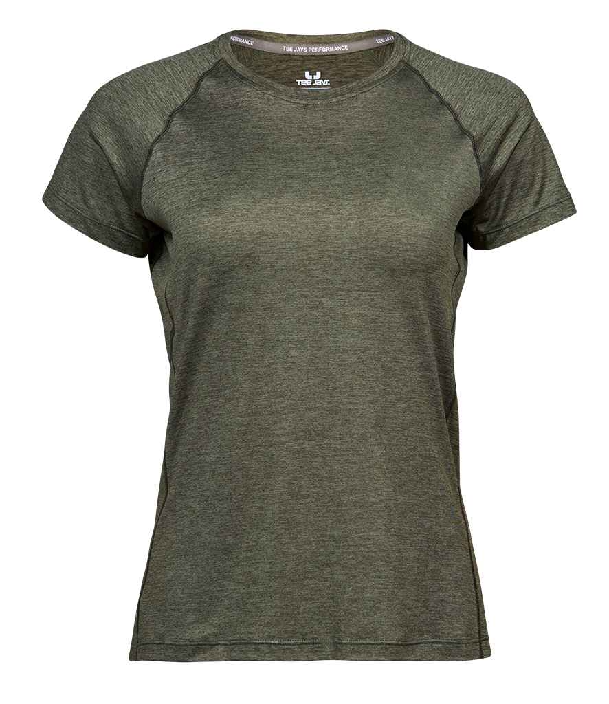 T7021 Olive Melange Front