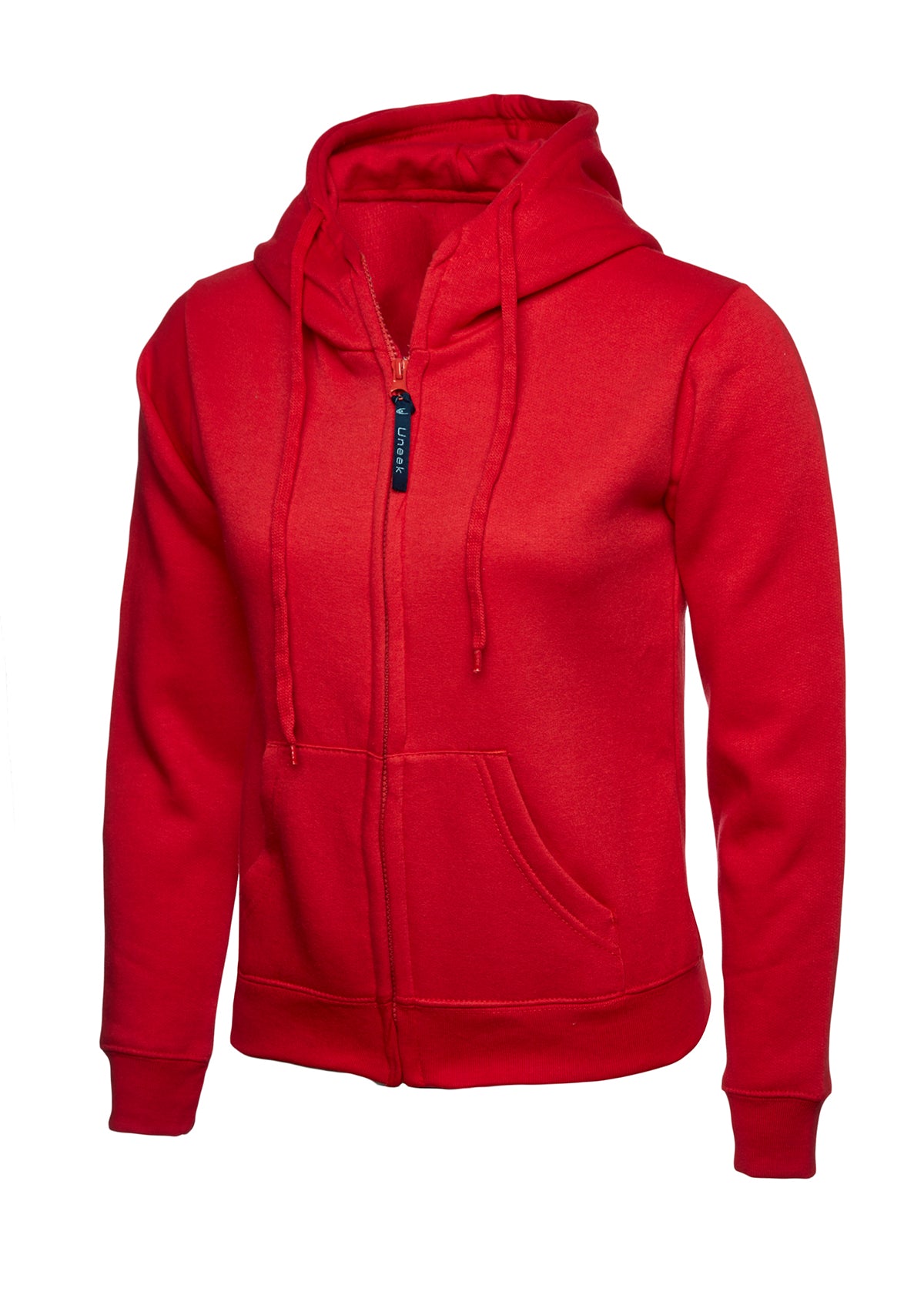 Ladies Classic Full Zip Hooded Sweatshirt