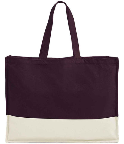 Westford Mill EarthAware® Organic Contrast Shopper