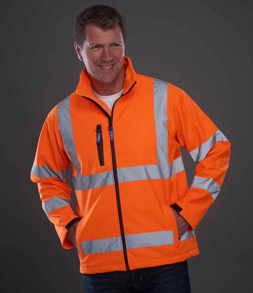 Yoko Hi-Vis Soft Shell Jacket Bundle