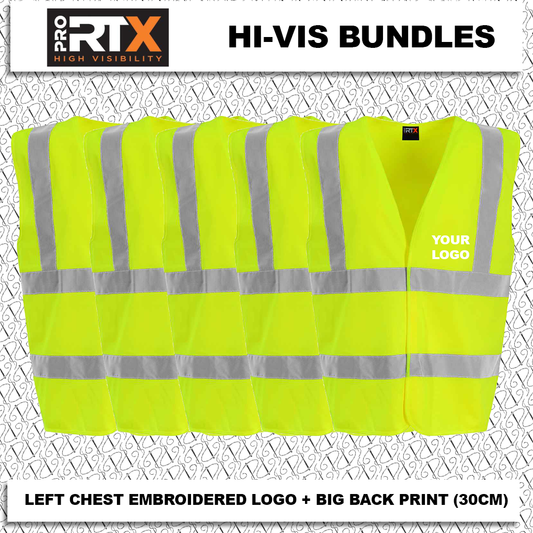 Pro RTX High Visibility Waistcoat Bundle